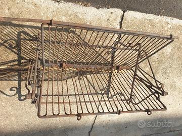 griglia da caminetto girevole 
