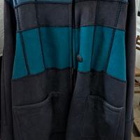 Montone dettagli bicolore