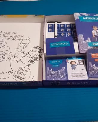 Gioco da tavolo Misantropia con dedica