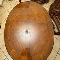 Tavolo ovale legno allungabile