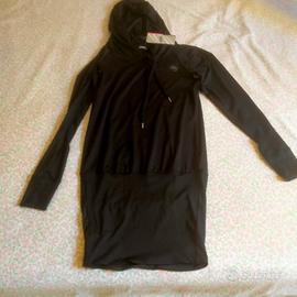 multidress (mini-abito) con cappuccio 