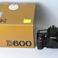 Nikon D600 reflex full frame