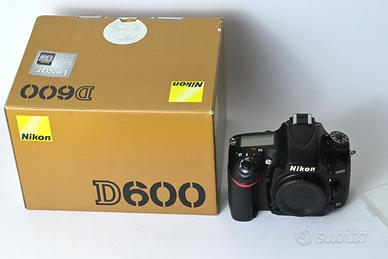 Nikon D600 reflex full frame