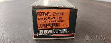 BBR Ferrari 250 LM Tour de France 1969 1/43