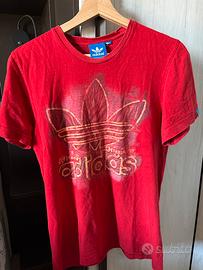 Maglietta rossa Adidas