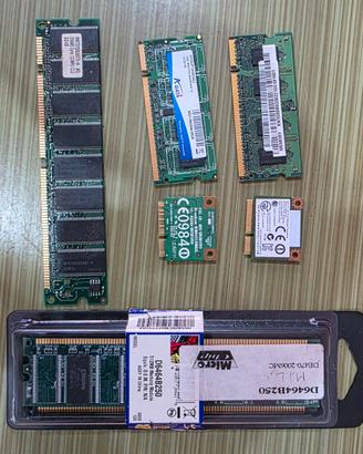 blocchi ram e schede rete