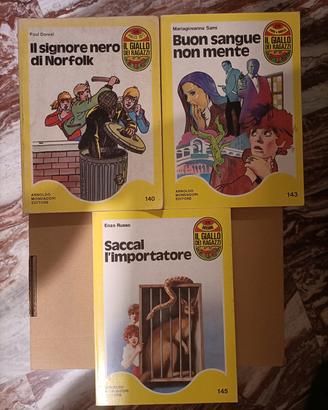 Libri gialli per ragazzi - Mondadori 