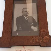 Cornice di noce con foto primi del '900