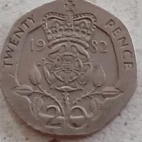 MONETA  20 PENCE