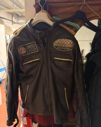 Giacca pelle moto