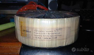Trasformatore toroidale 750 VA