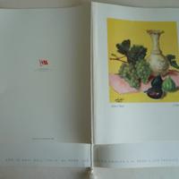 Menu di bordo Società Navigazione Genova anni 60