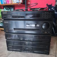 Compact PIONER Stereo Double Cassette+Tuner