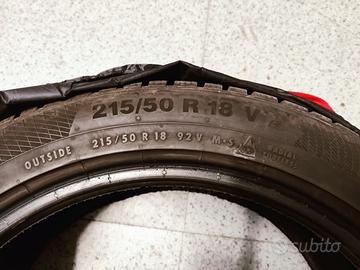 Gomme invernali 18"  per T-Roc  215/50 R18 92V M+S