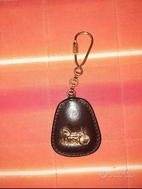 portachivi Celine vintage pelle nera 