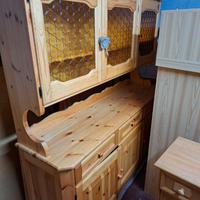 🔥 BLOCCO MOBILI IN LEGNO + DIVANO FLOREALE🔥