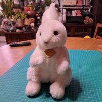 Peluche coniglio bianco Plush&Company