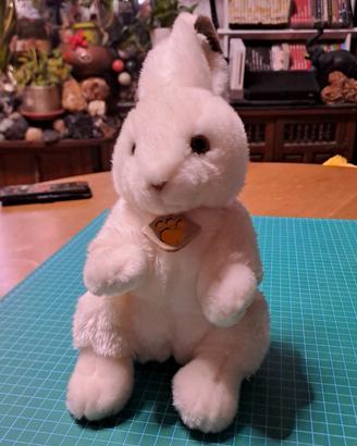 Peluche coniglio bianco Plush&Company