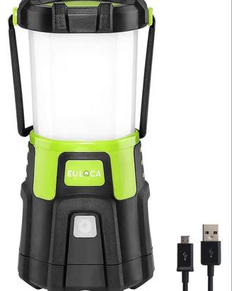 Euloca Torcia Lanterna LED 3 in 1, Lampada da Camp