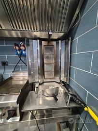 Attrezzatura completa fast food / kebab – ottime c