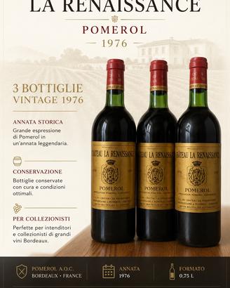 Château La Renaissance – Pomerol AOC 1976