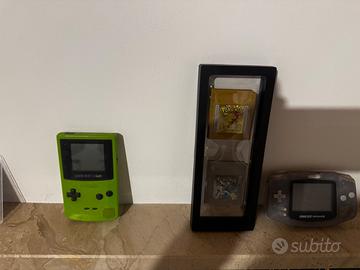 Lotto Game Boy Color + Game Boy Advance + Pokémon