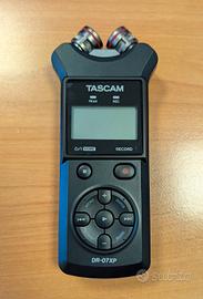 Tascam DR-07XP 32-bit + Custodia e Cavo (Nuovi)