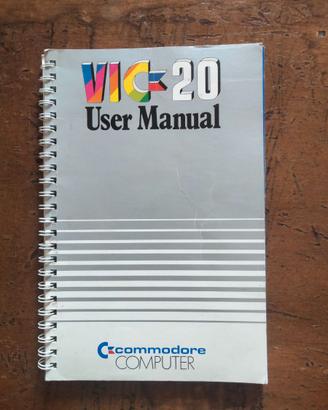 Manuale commodore Vic 20
