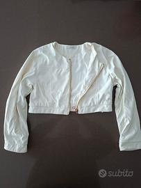 Giubbino ecopelle bimba
