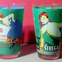 Bicchieri vintage Liquore  Strega Benevento