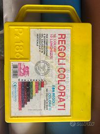 Regoli colorati vintage Italveneta Didattica