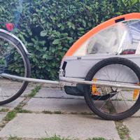 Carrello rimorchio bici
