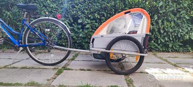Carrello rimorchio bici