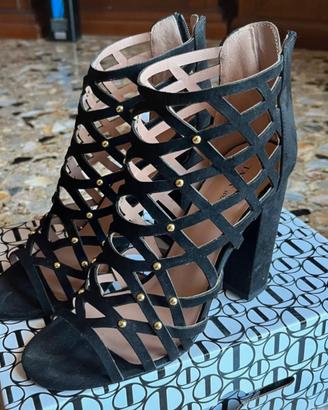 Scarpe con tacco nero