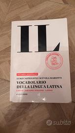 Dizionario latino castiglioni