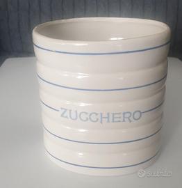Barattolo Zucchero Vintage Ceramica FURGA