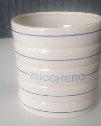 Barattolo Zucchero Vintage Ceramica FURGA