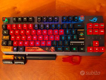 Tastiera Meccanica ASUS [CTRL ROTTO]+ Tasti EVA 02