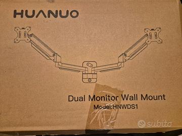 Braccio a muro doppio