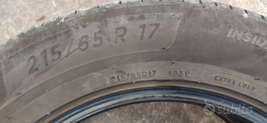 Pneumatici gomme usate 215 65 17