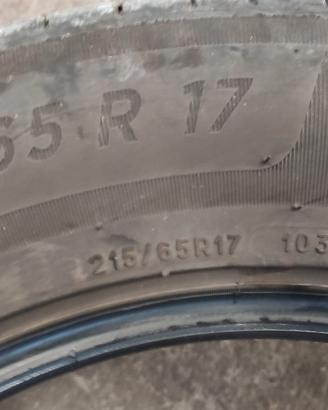 Pneumatici gomme usate 215 65 17