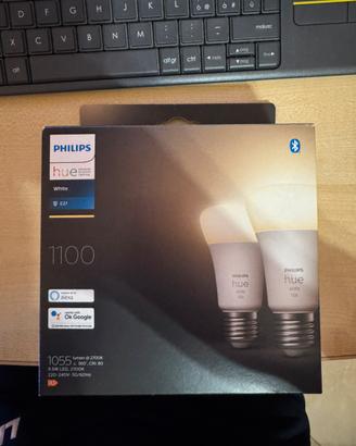 Philips Hue white 2 lampadine