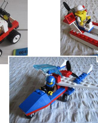 LEGO 6641 Four Wheelin' 6513 Aeroscafo 6536 Aereo