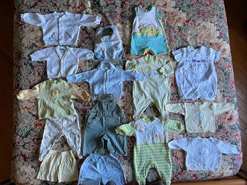 Abiti Bambino n.15 pezzi 1-3 mesi varie marche