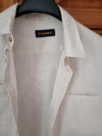 camicia estiva uomo Piombo cotone 