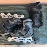 Rollerblade + protezioni