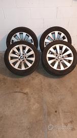 cerchi in lega bmw r17 gommati invernale 