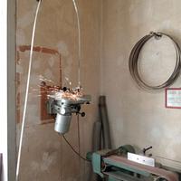 Affila lame per sega a nastro.