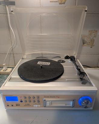 KIT COPRIPOLVERE E cerniera lettore di dischi giradischi si adatta a Sansui SR222 MKII ecc. EUR 57,82 - IT