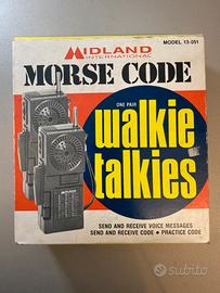 Walkie talkies Midland  vintage anni 70